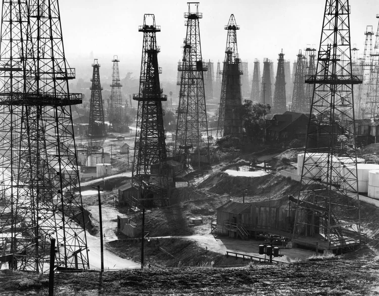 Andreas Feininger, Oil Rigs (1948)
