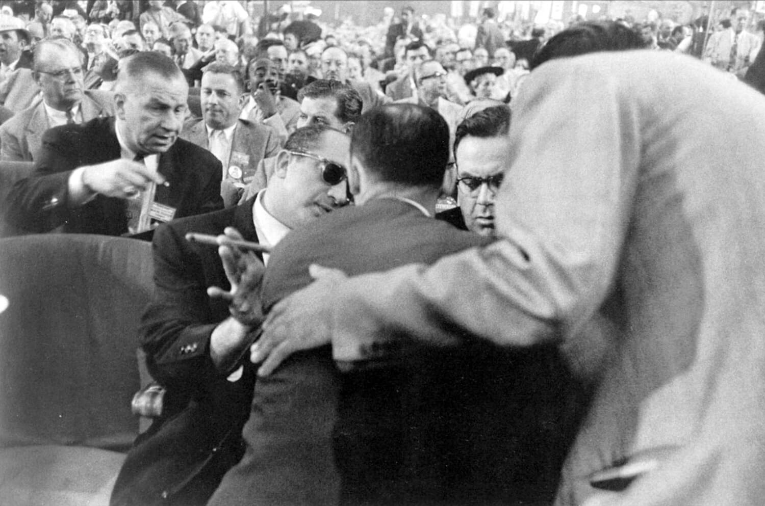 Robert Frank, Convention hall, Chicago (1955 or 1956)