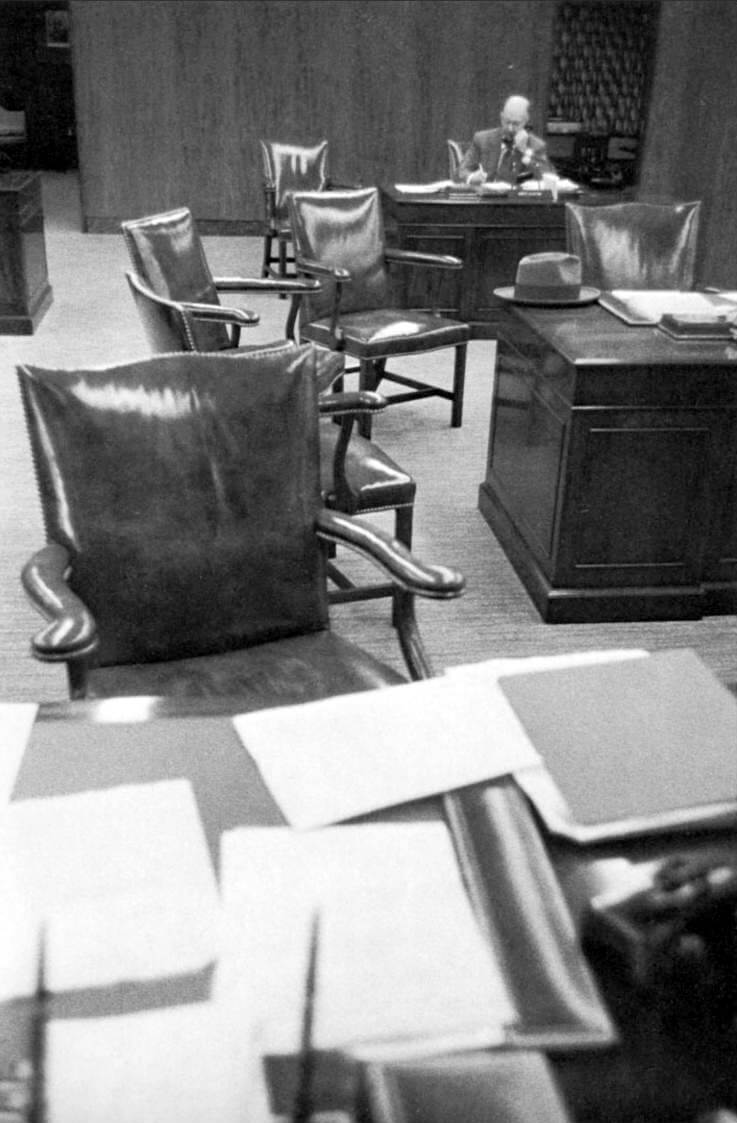 Robert Frank, Bank, Houston, Texas (1955 or 1956)