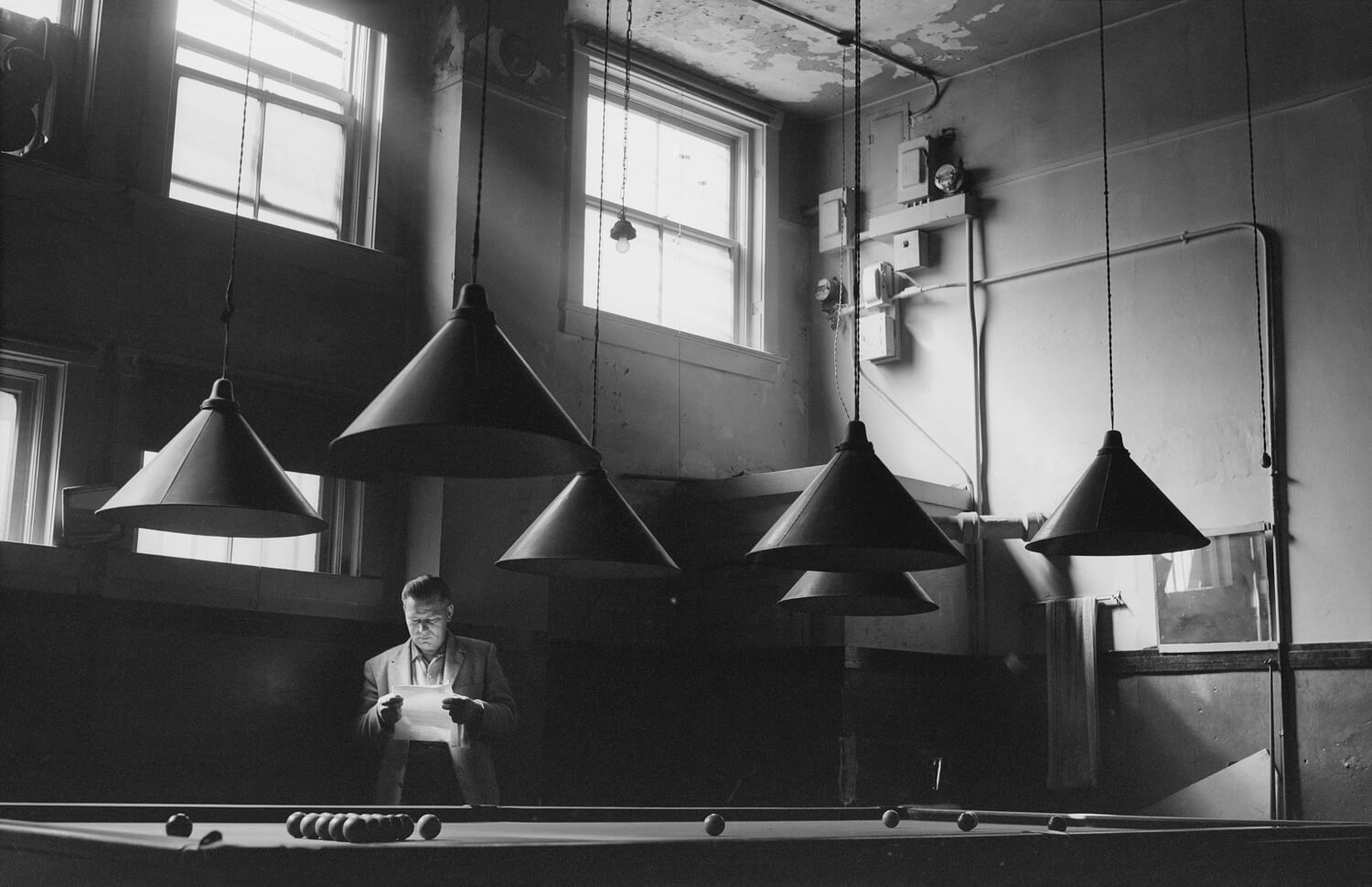 Fred Herzog, Hastings Pool Hall (1956)