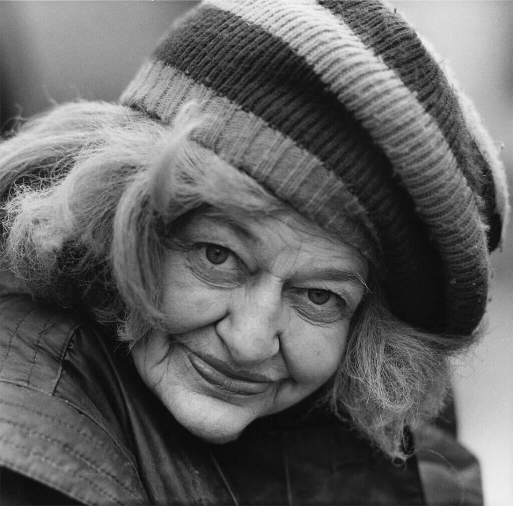 Louis Stettner, Rose, On the Bowery, New York (1986)