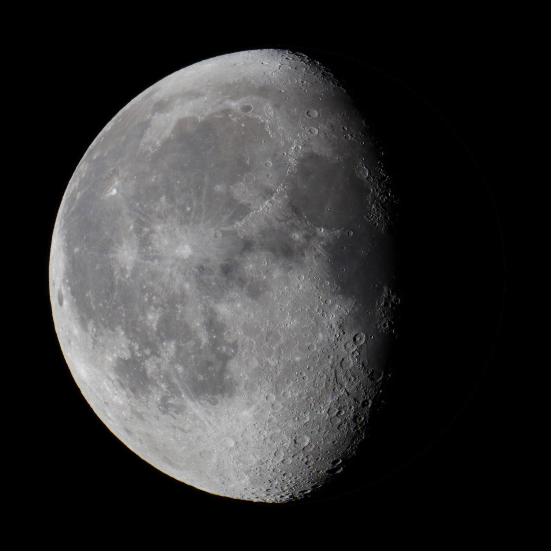 Waning gibbous Moon, 79% illumination