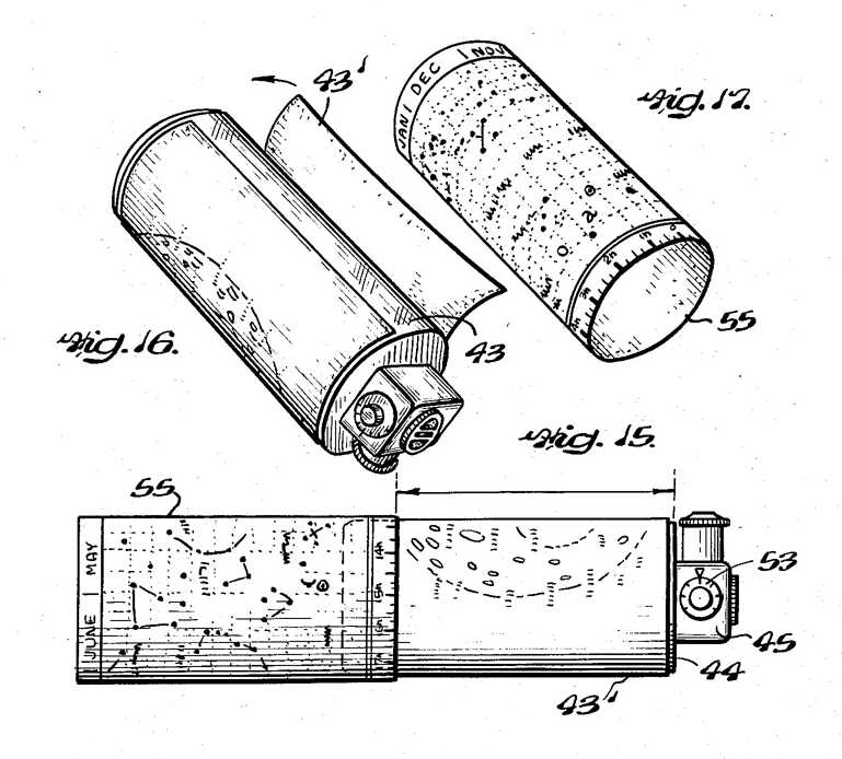 Figures 15, 16, and 17 from U.S. Patent #2,649,791