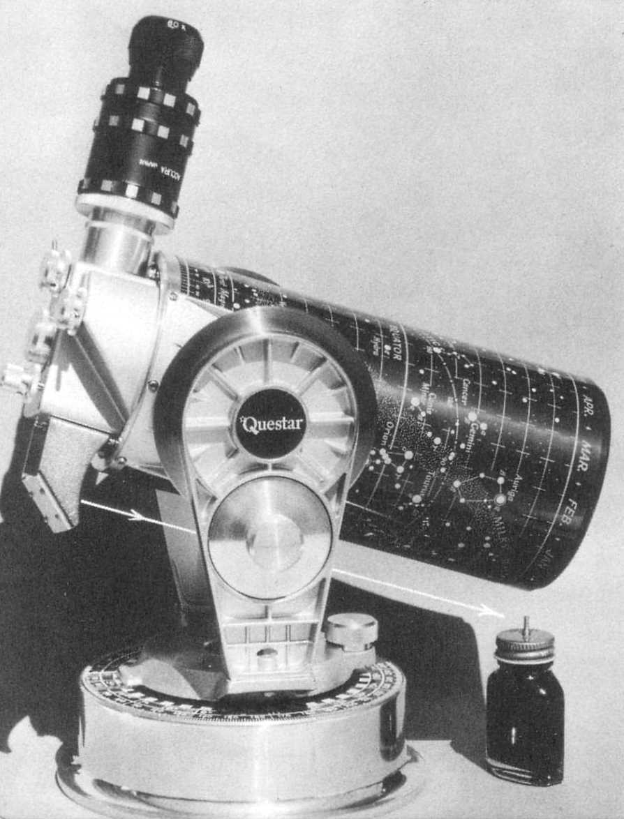 Questar as a long-distance microscope