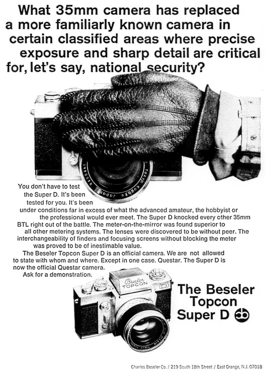 Beseler advertisement, <em>Popular Photography</em>, September 1968