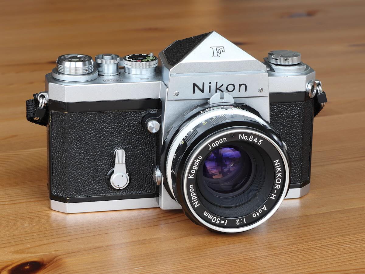 Nikon F with 50mm f/2 lens
