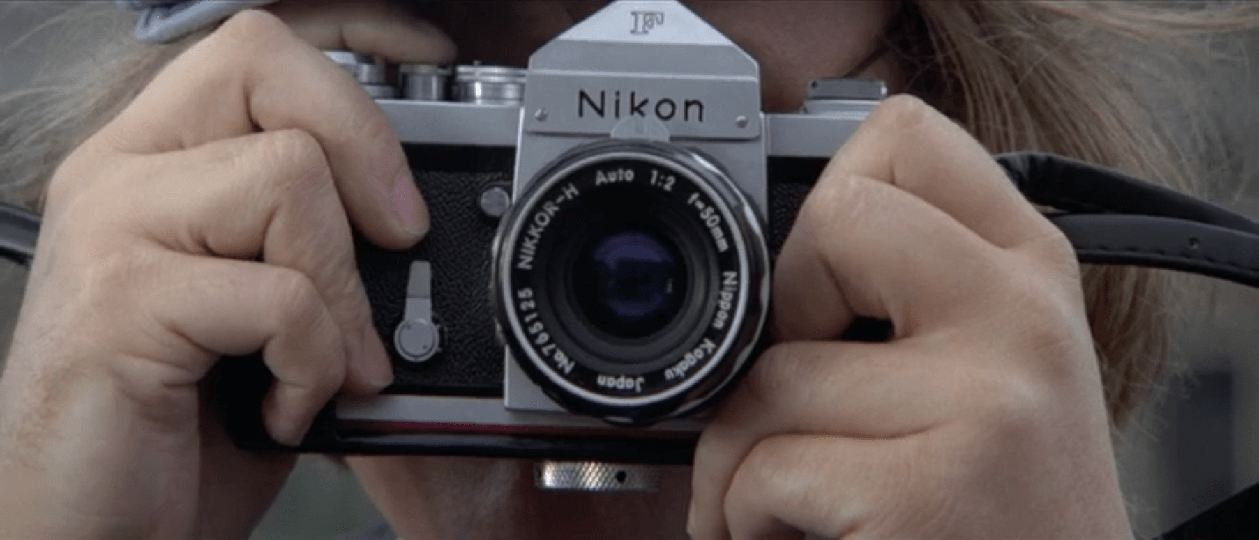 Nikon F in Diamonds Are Forever